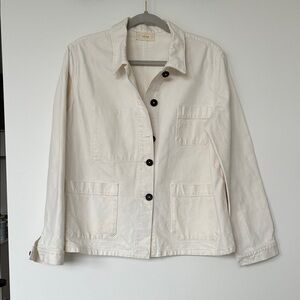 The Row Cream Utility Jacket